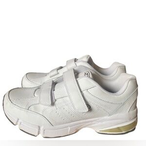 DR SCHOLL’S Women’s White Velcro Sneakers Size 9W